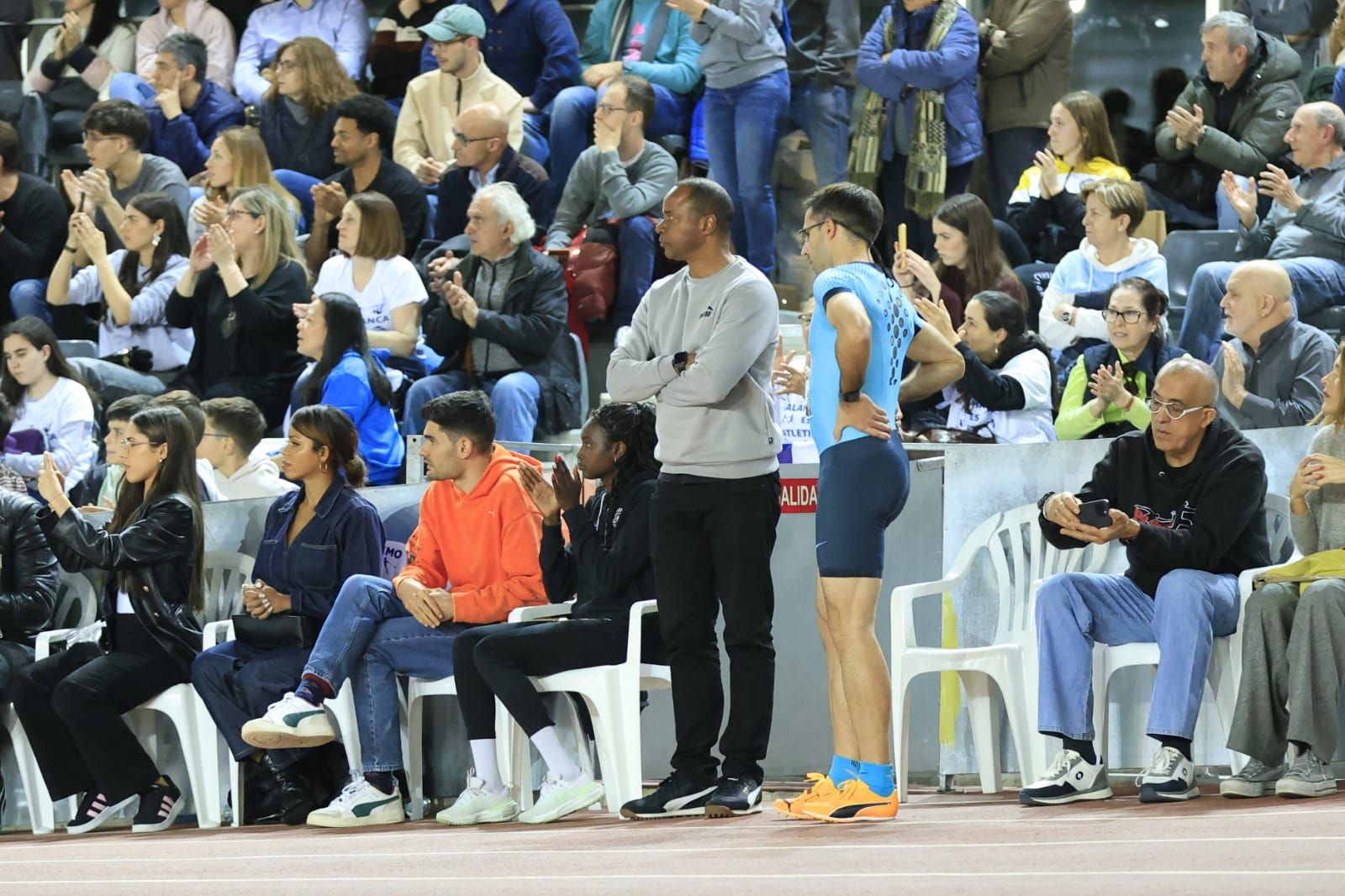 En imágenes, el I Trofeo de Atletismo Ciudad de Salamanca en Pista Cubierta