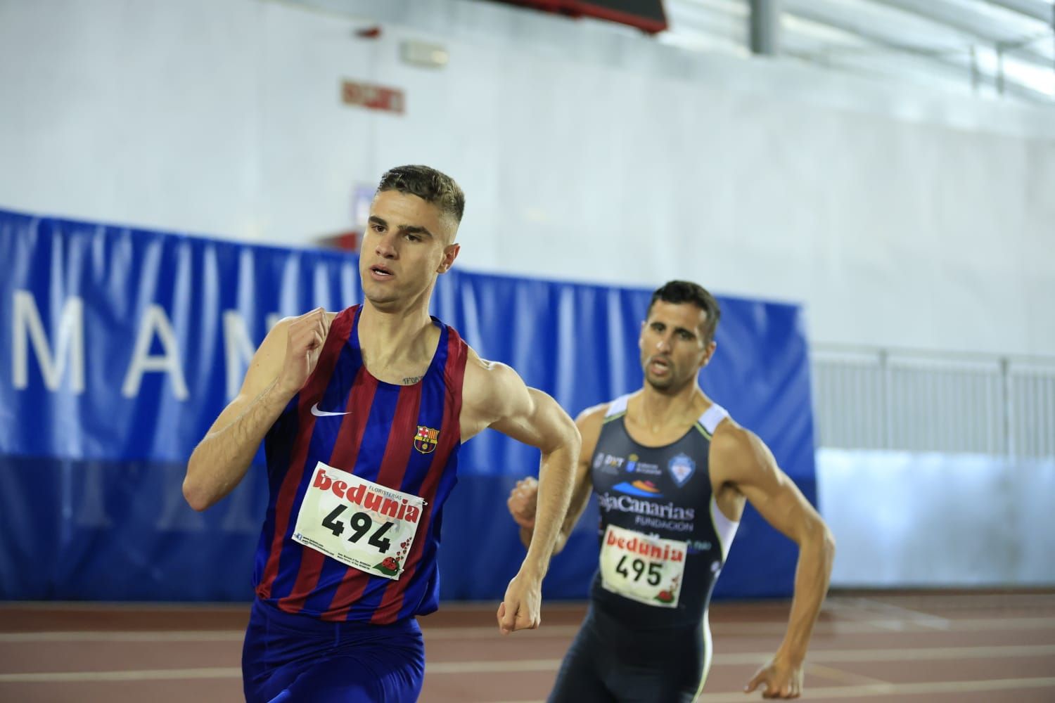 En imágenes, el I Trofeo de Atletismo Ciudad de Salamanca en Pista Cubierta