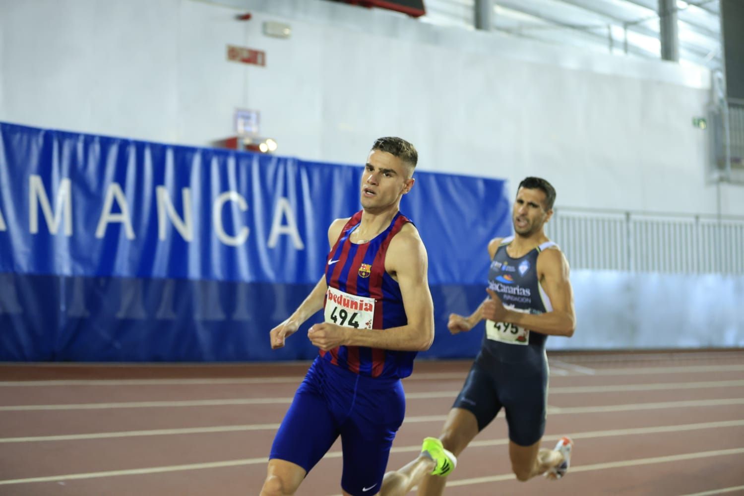 En imágenes, el I Trofeo de Atletismo Ciudad de Salamanca en Pista Cubierta