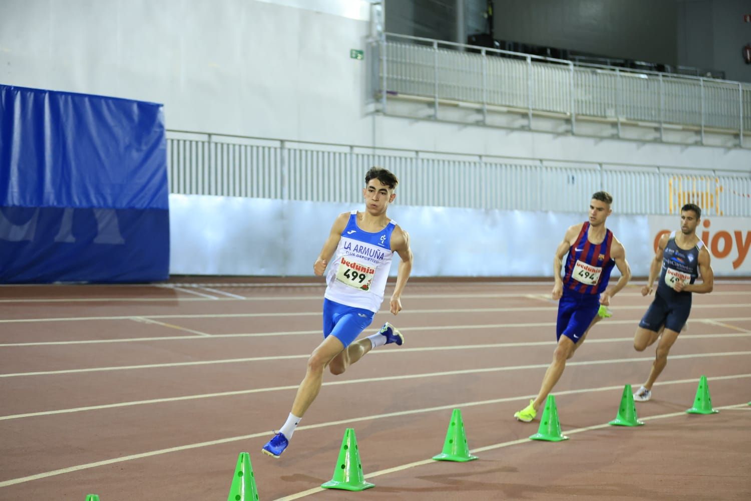 En imágenes, el I Trofeo de Atletismo Ciudad de Salamanca en Pista Cubierta