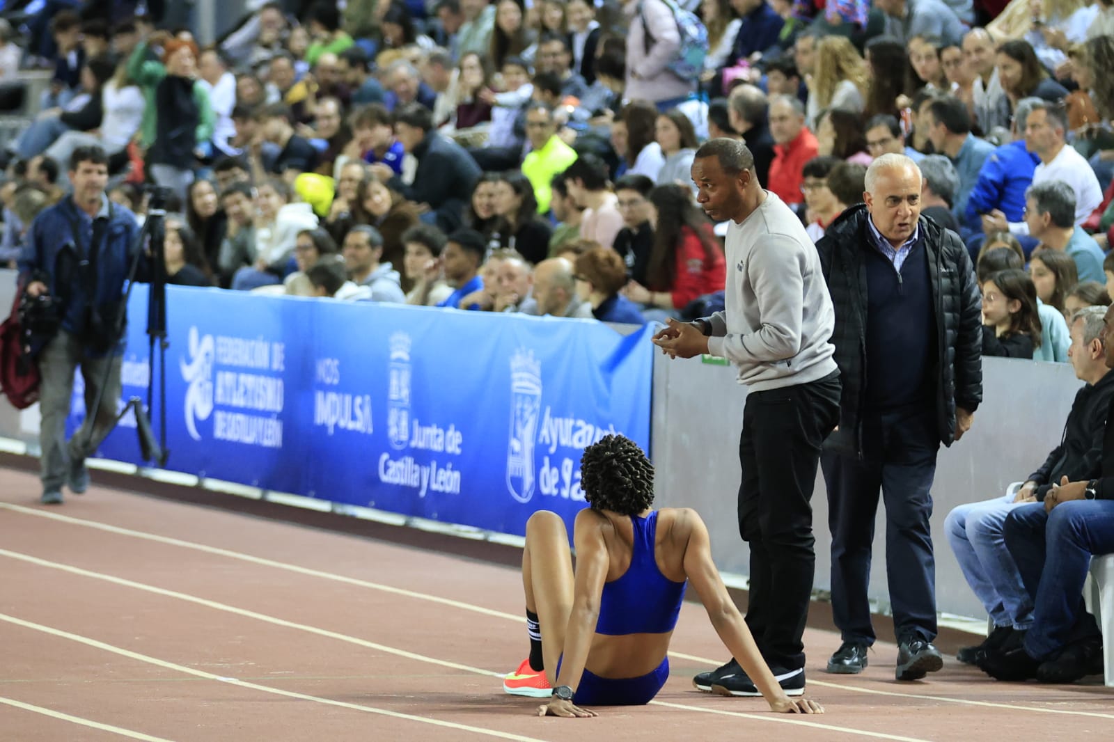 En imágenes, el I Trofeo de Atletismo Ciudad de Salamanca en Pista Cubierta