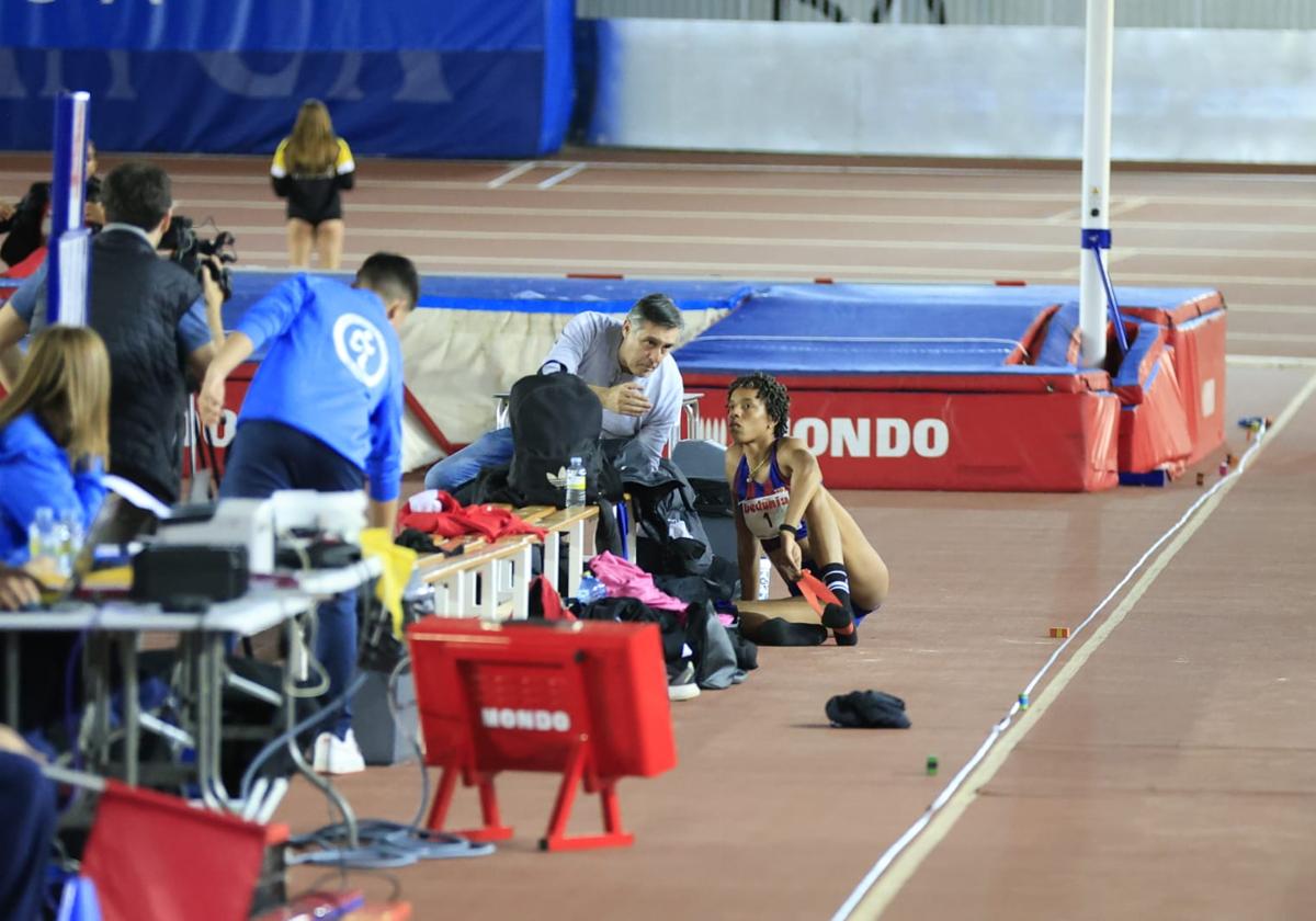 En imágenes, el I Trofeo de Atletismo Ciudad de Salamanca en Pista Cubierta