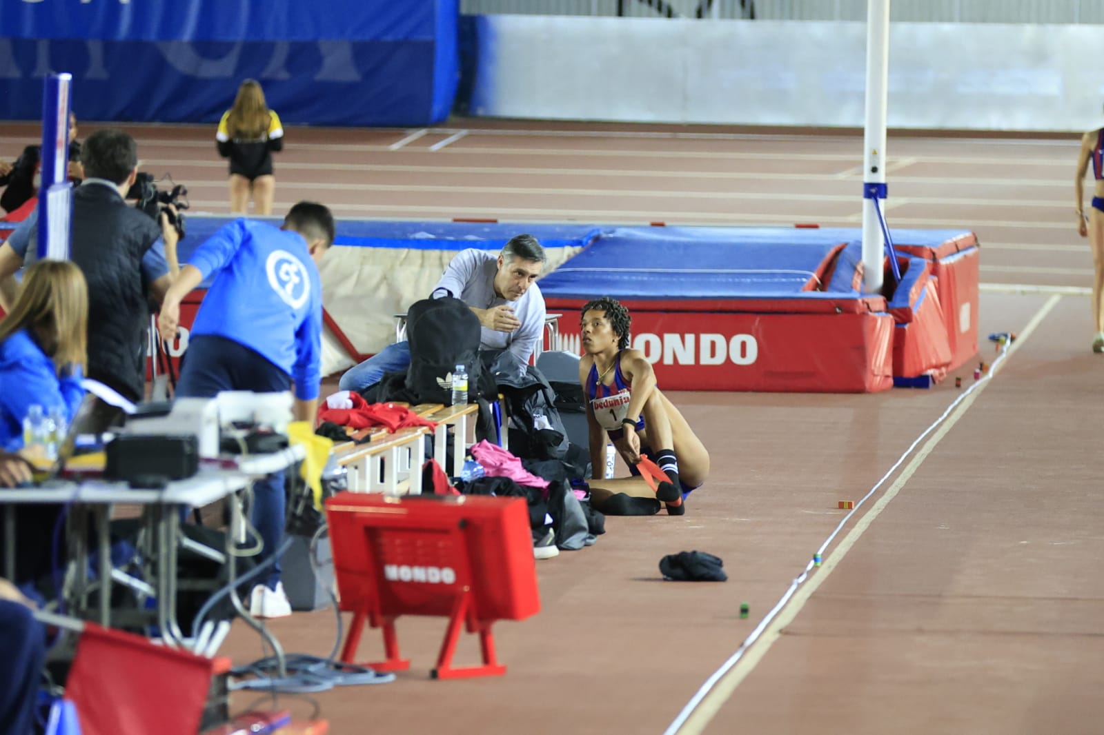 En imágenes, el I Trofeo de Atletismo Ciudad de Salamanca en Pista Cubierta