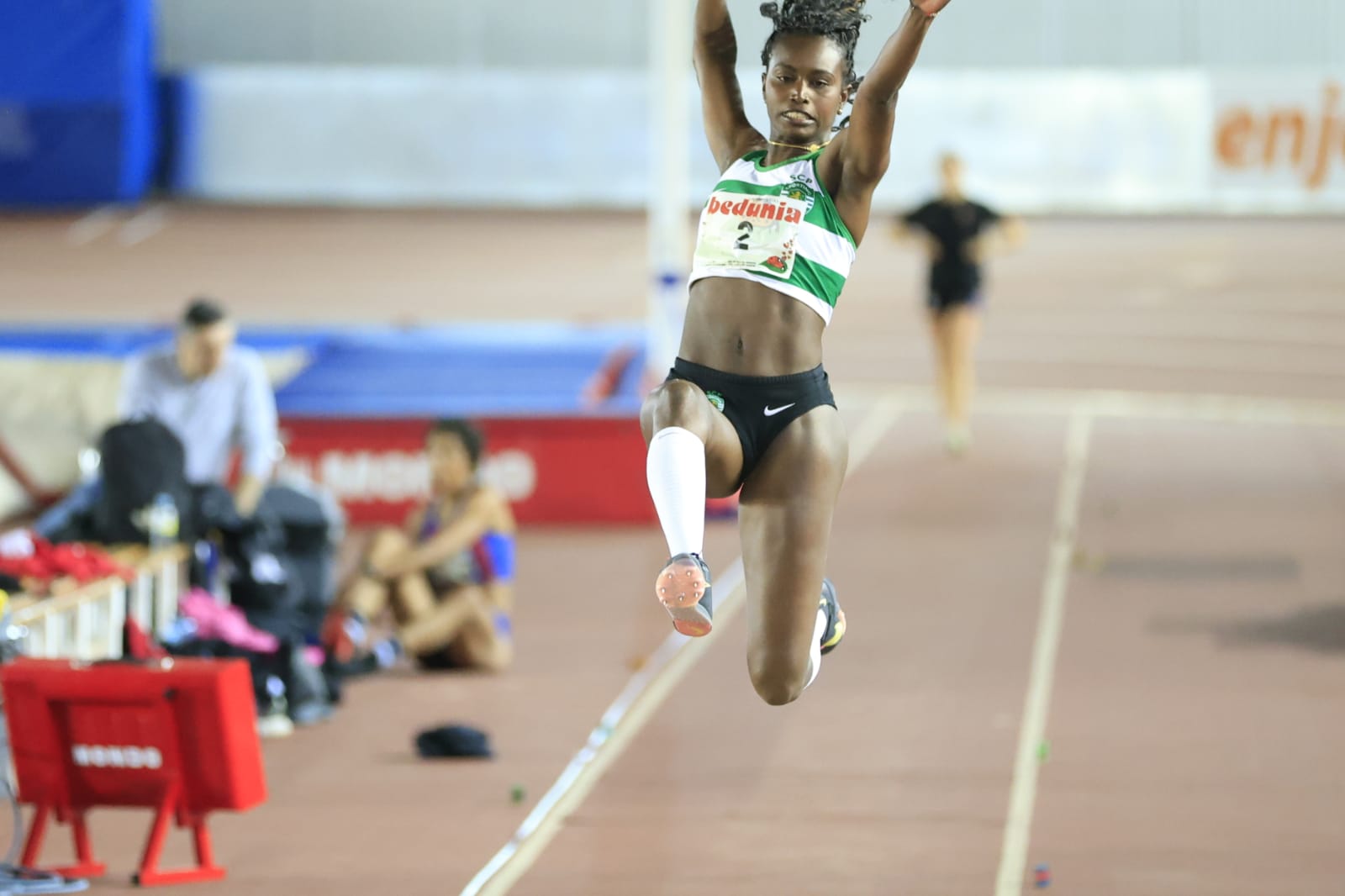 En imágenes, el I Trofeo de Atletismo Ciudad de Salamanca en Pista Cubierta