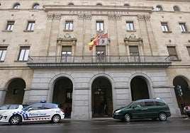Fachada de la Audiencia Provincial de Salamanca