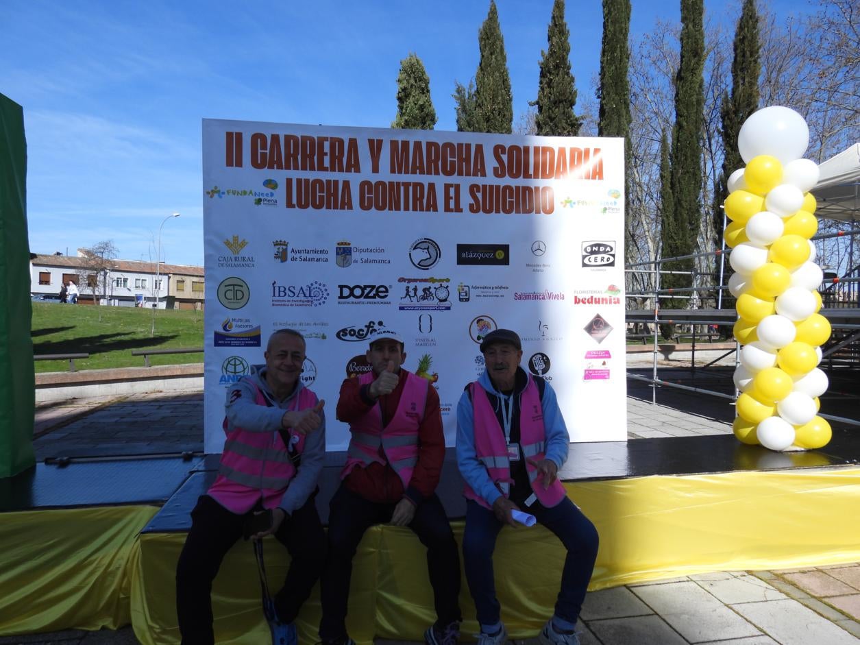 La II Carrera y Marcha contra el Suicidio, en imágenes