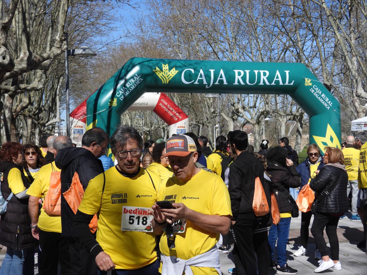 La II Carrera y Marcha contra el Suicidio, en imágenes