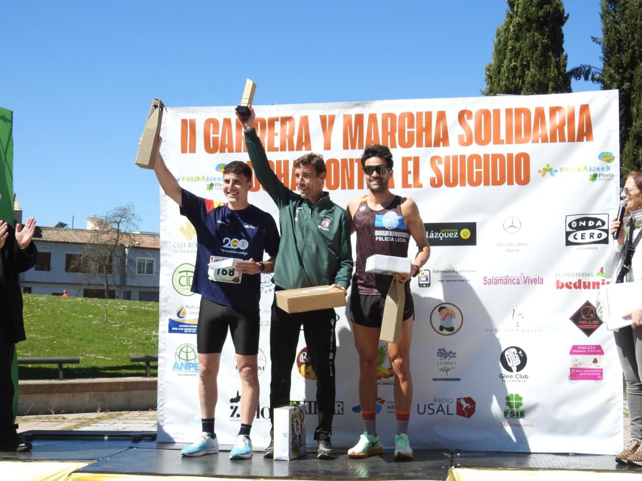La II Carrera y Marcha contra el Suicidio, en imágenes