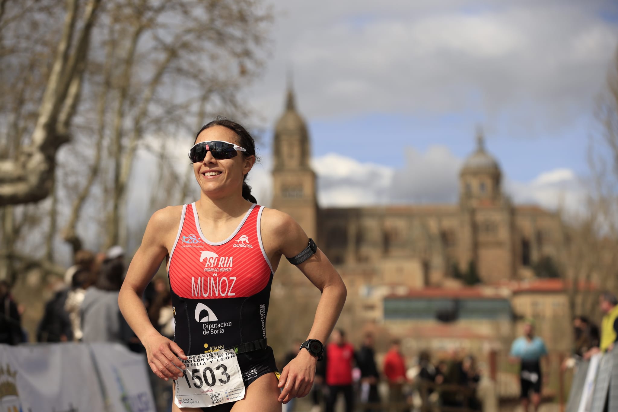 Javier Martín y Marina Muñoz, ganadores VI Duatlón Grupo Andrés en Salamanca