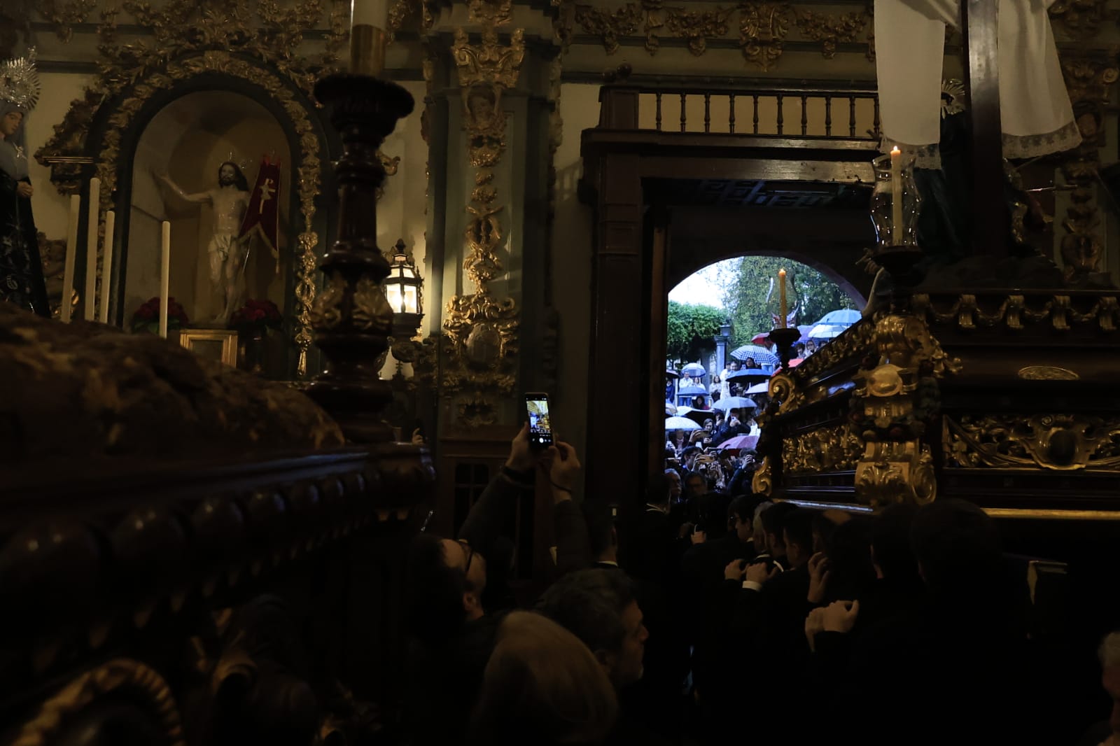 La Vera Cruz, la primera víctima de la Semana Santa de Salamanca por el temporal