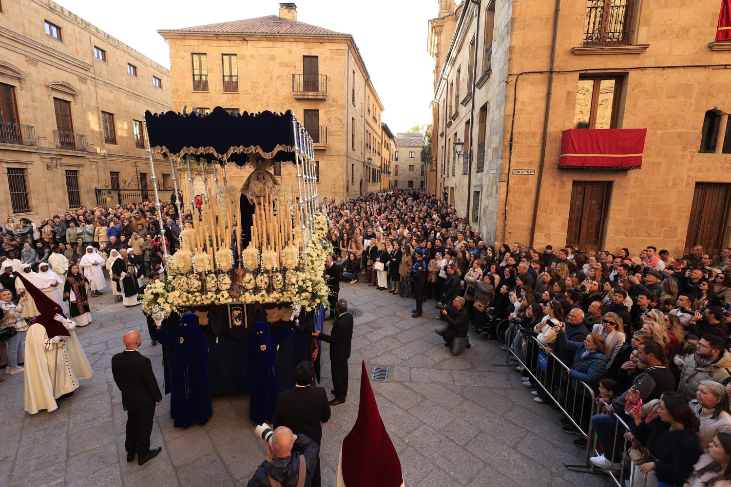 Jesús Despojado cierra el Domingo de Ramos en Salamanca