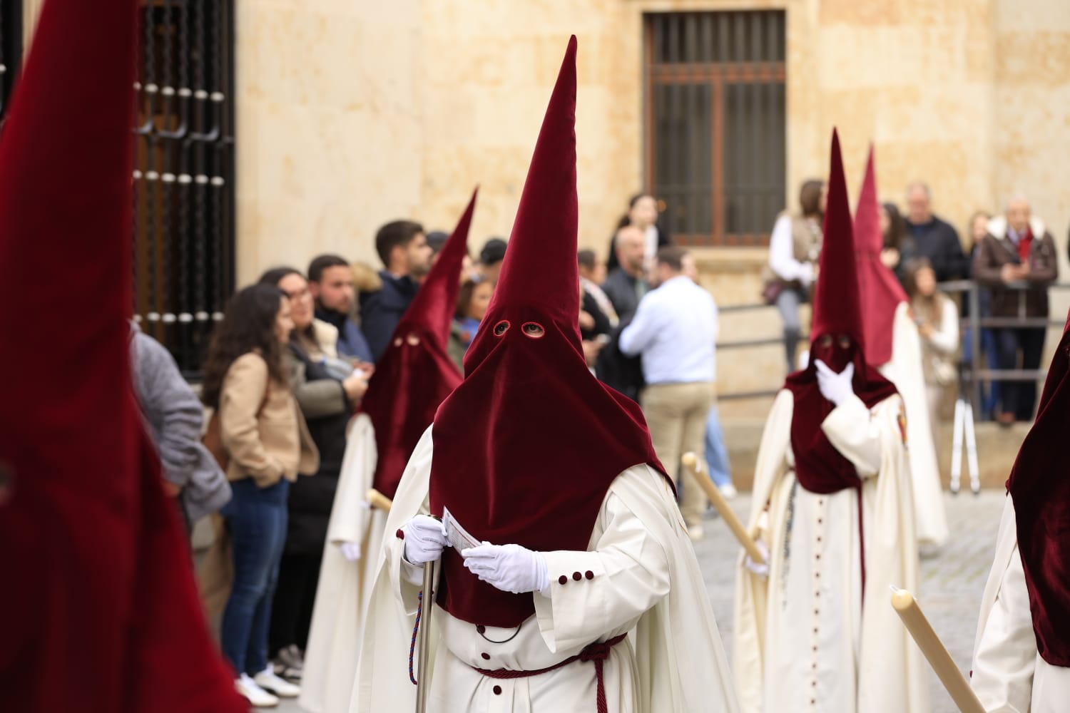Jesús Despojado cierra el Domingo de Ramos en Salamanca