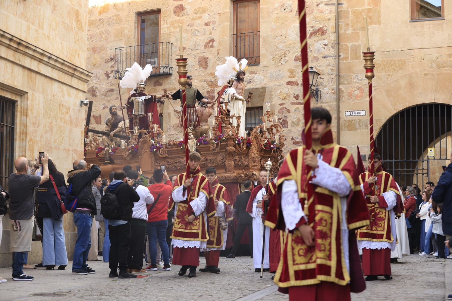 Jesús Despojado cierra el Domingo de Ramos en Salamanca