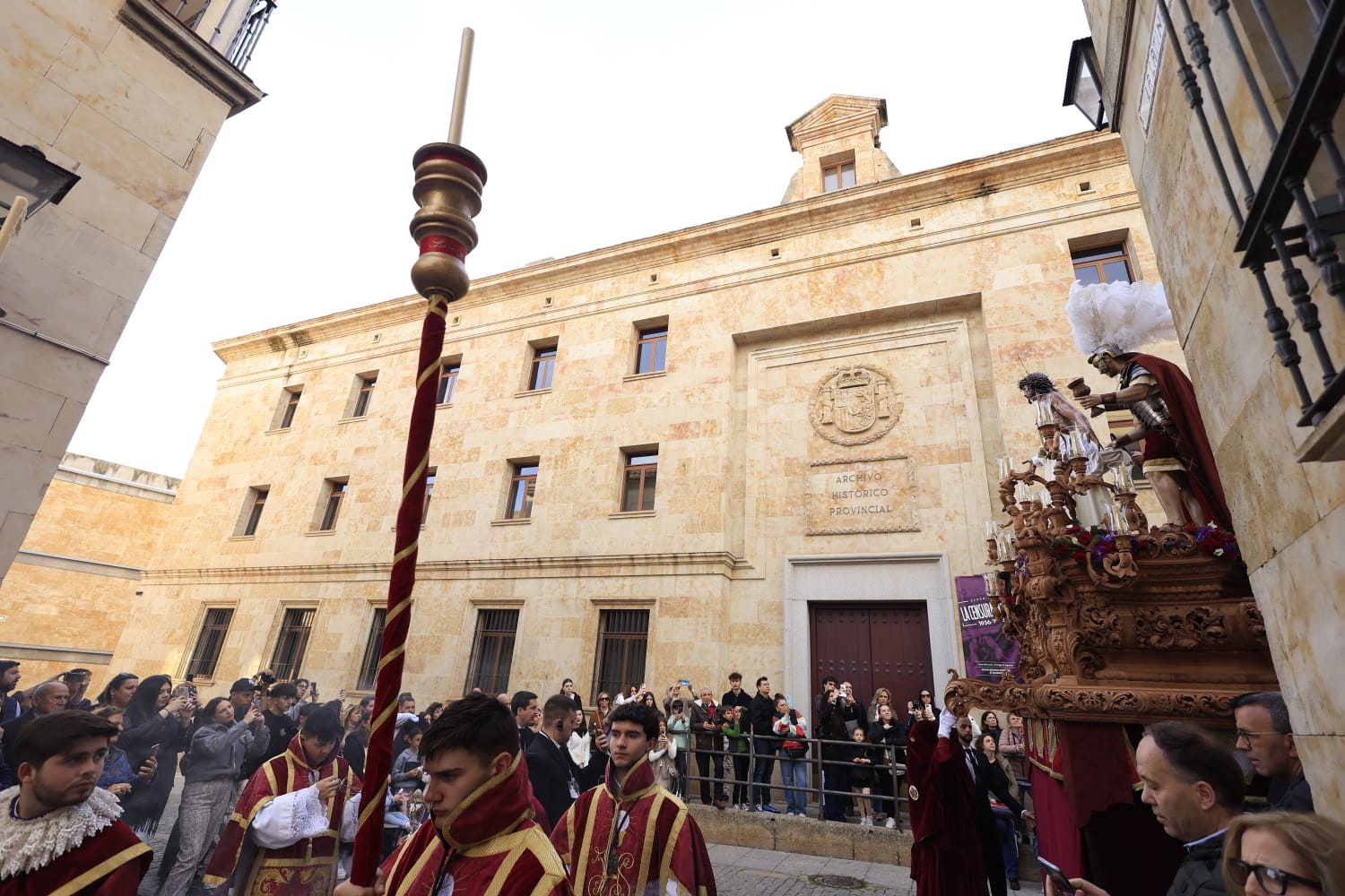 Jesús Despojado cierra el Domingo de Ramos en Salamanca