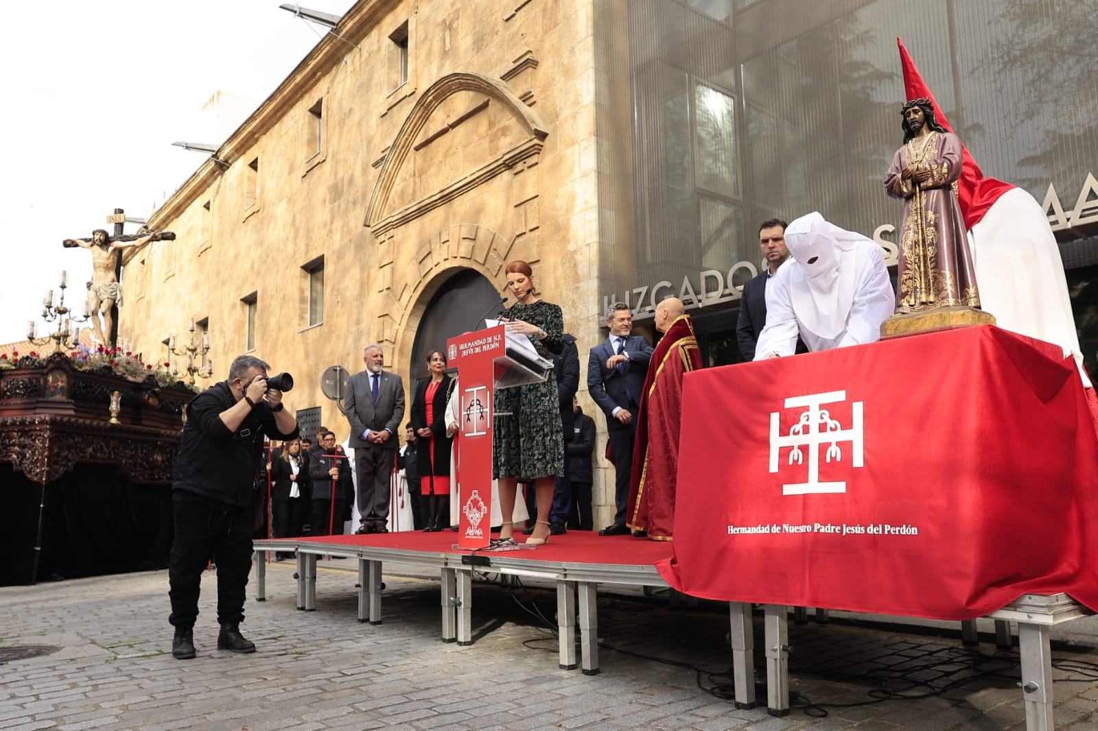 El nuevo paso de Jesús del Perdón se estrena sin indulto