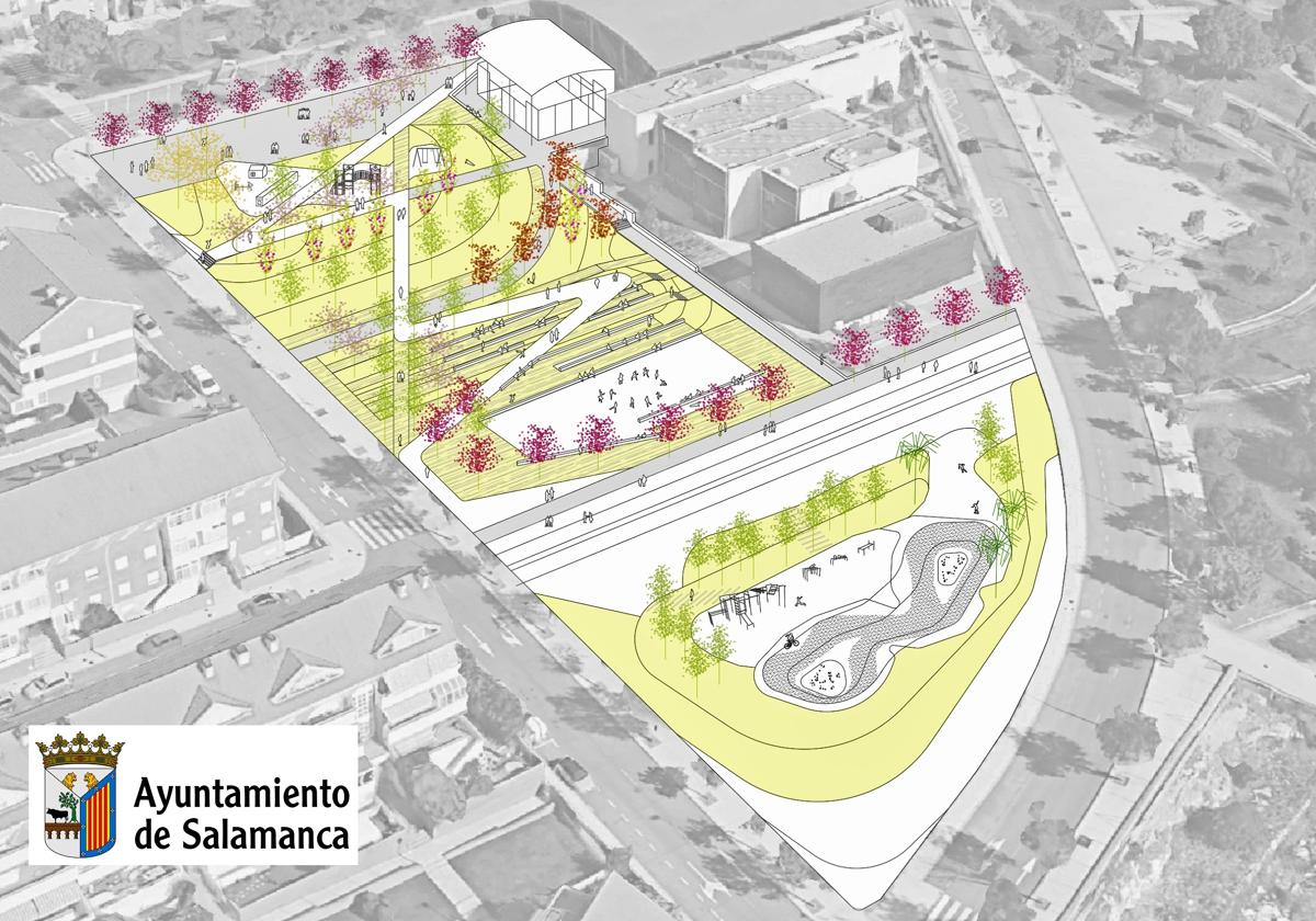 Licitadas las obras de la nueva plaza en Vistahermosa