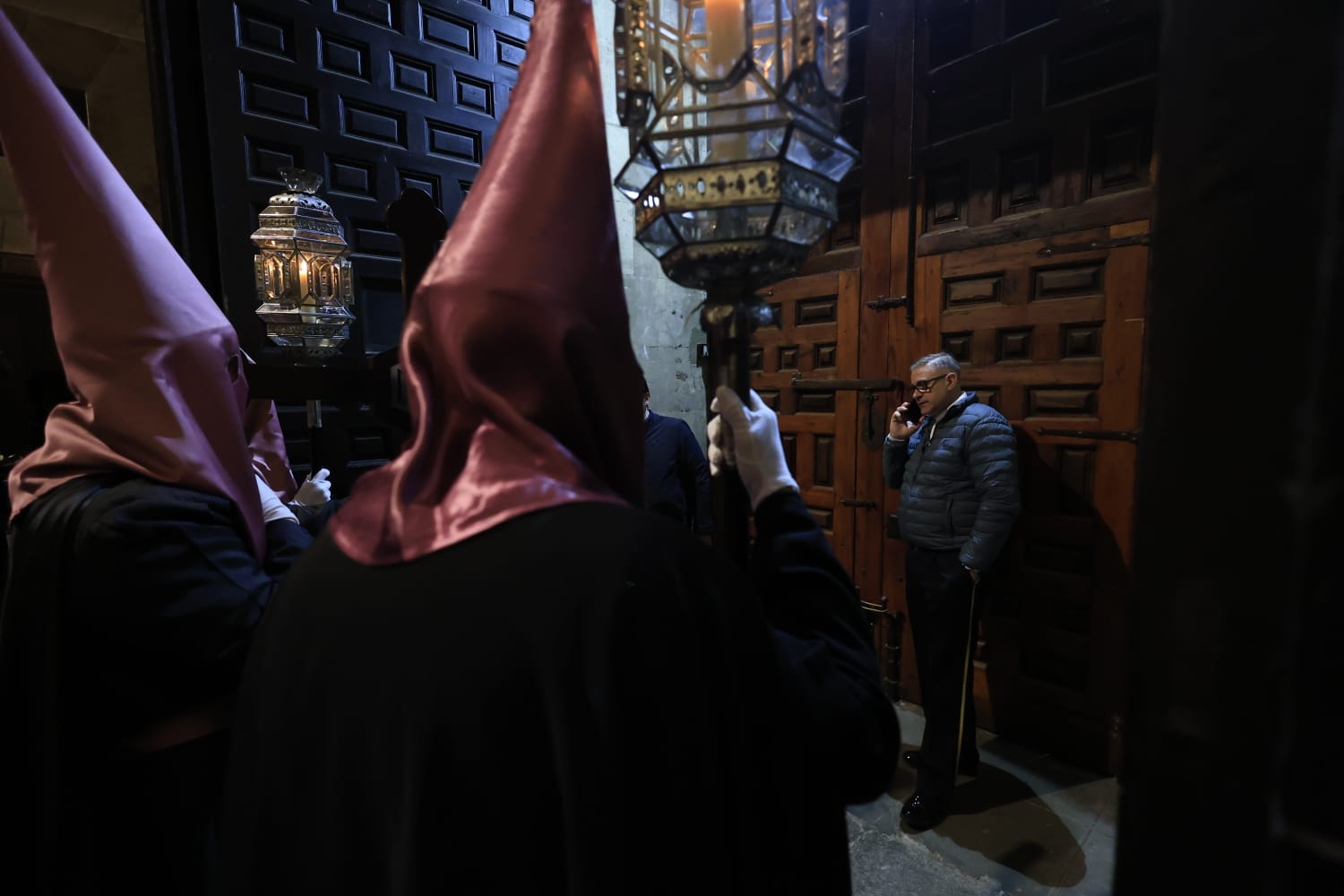 Jesús Flagelado recorre una Salamanca aterida por el frío