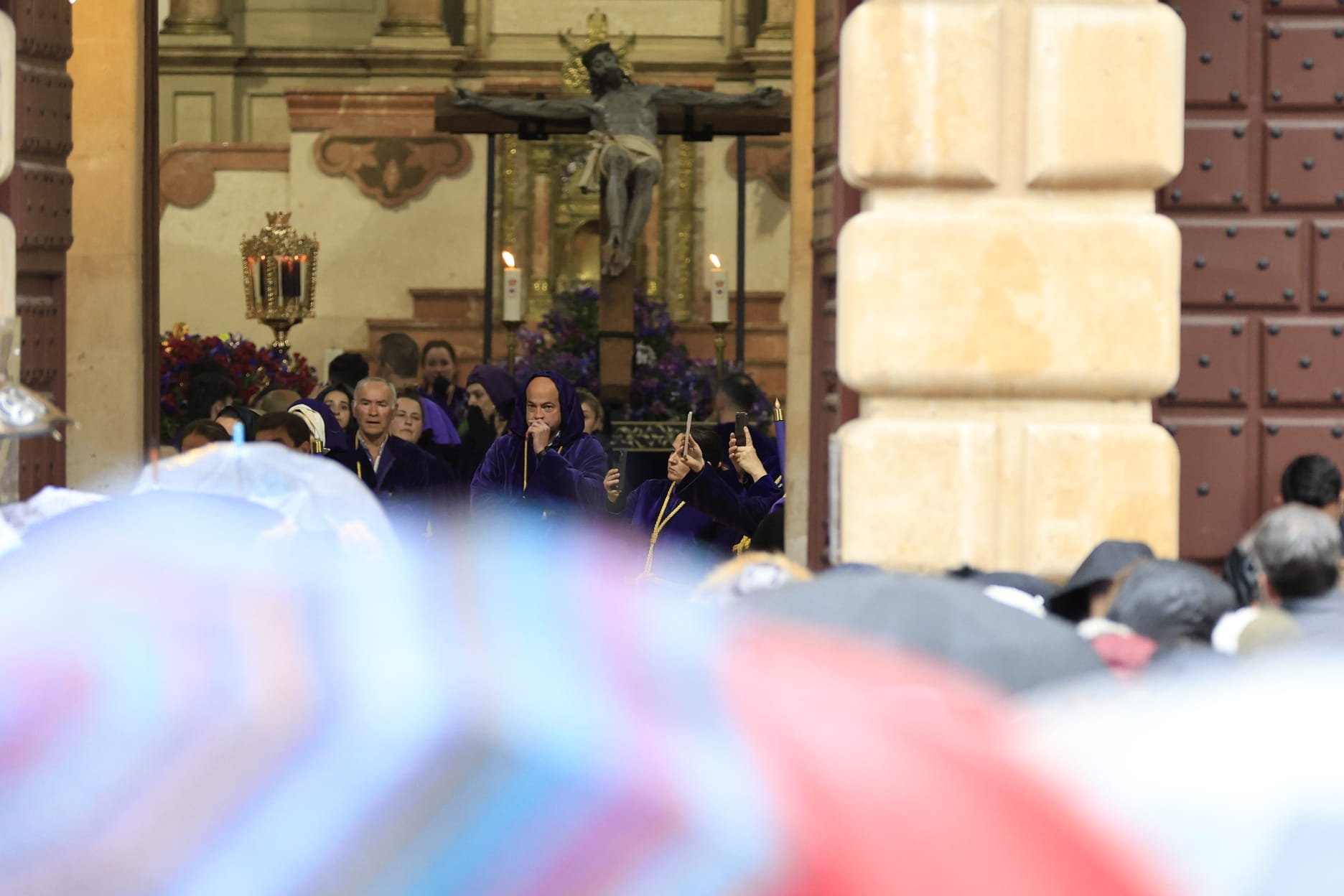 El cielo se impone al Viernes Santo: suspendidas todas las procesiones de la tarde en Salamanca