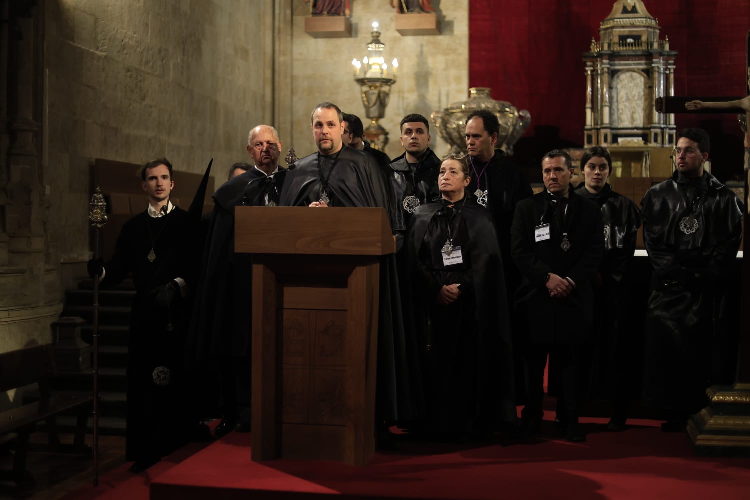 Sin Soledad ni Cristo de la Liberación: la lluvia desluce el inicio del Sábado Santo