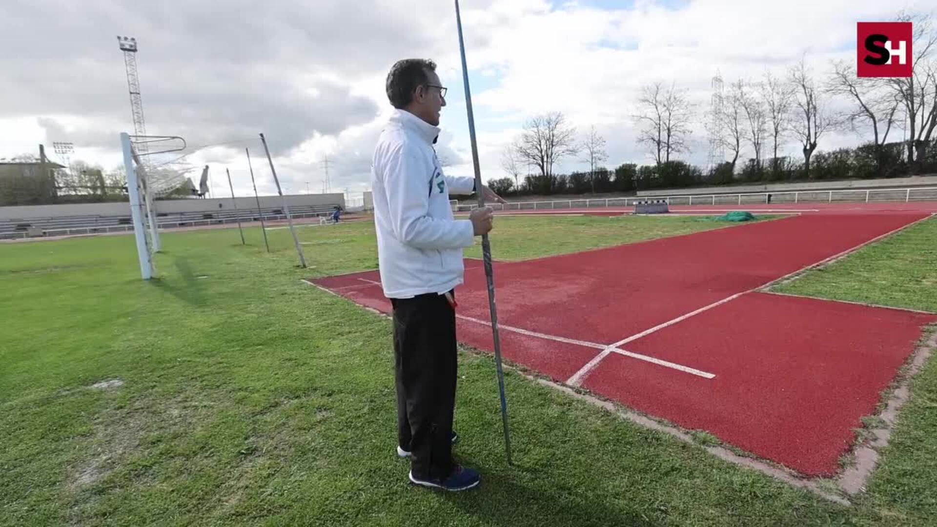 El atleta de Salamanca dedicado a la jabalina que estrenó Montjuic antes de los Juegos