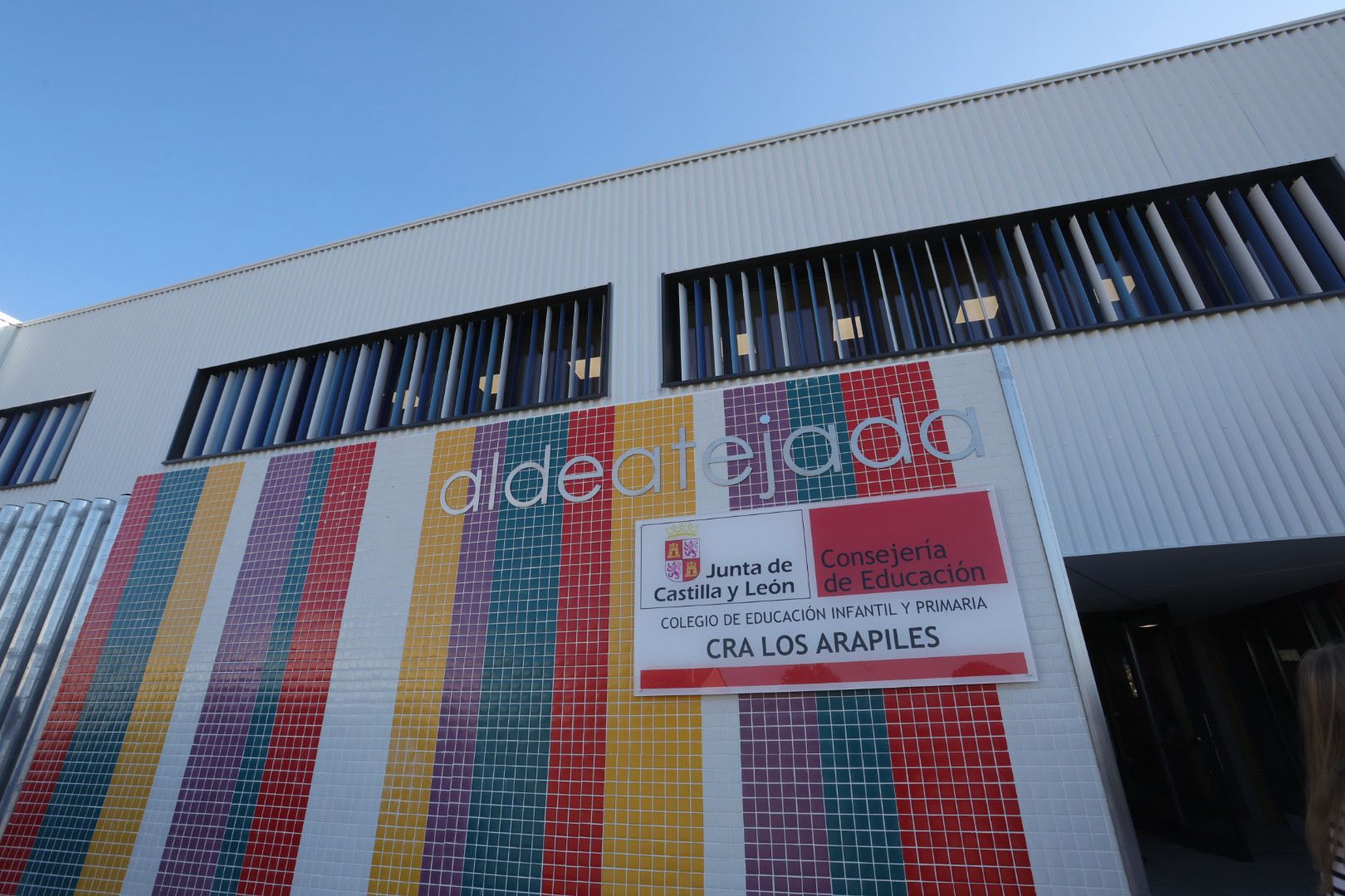 Las imágenes del nuevo colegio de Aldeatejada