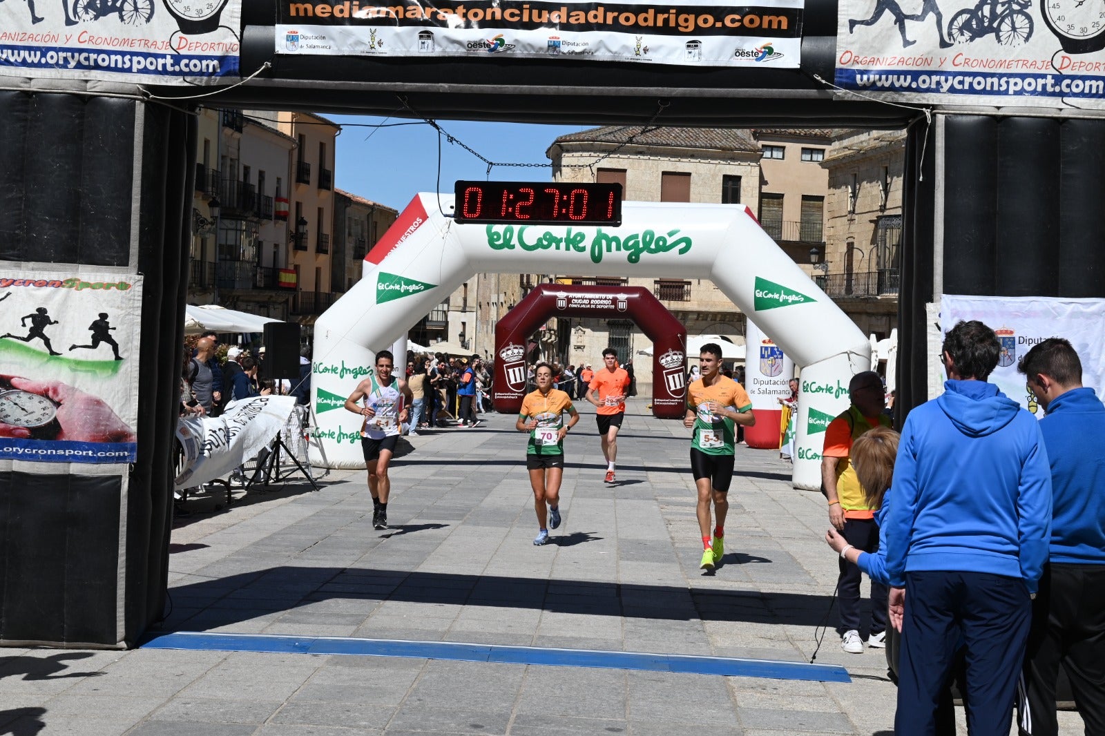 La Media Maratón de Ciudad Rodrigo, en imágenes