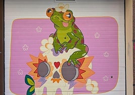 Mente Croante, de Silvia López González ganadora de la XV Galería Urbana