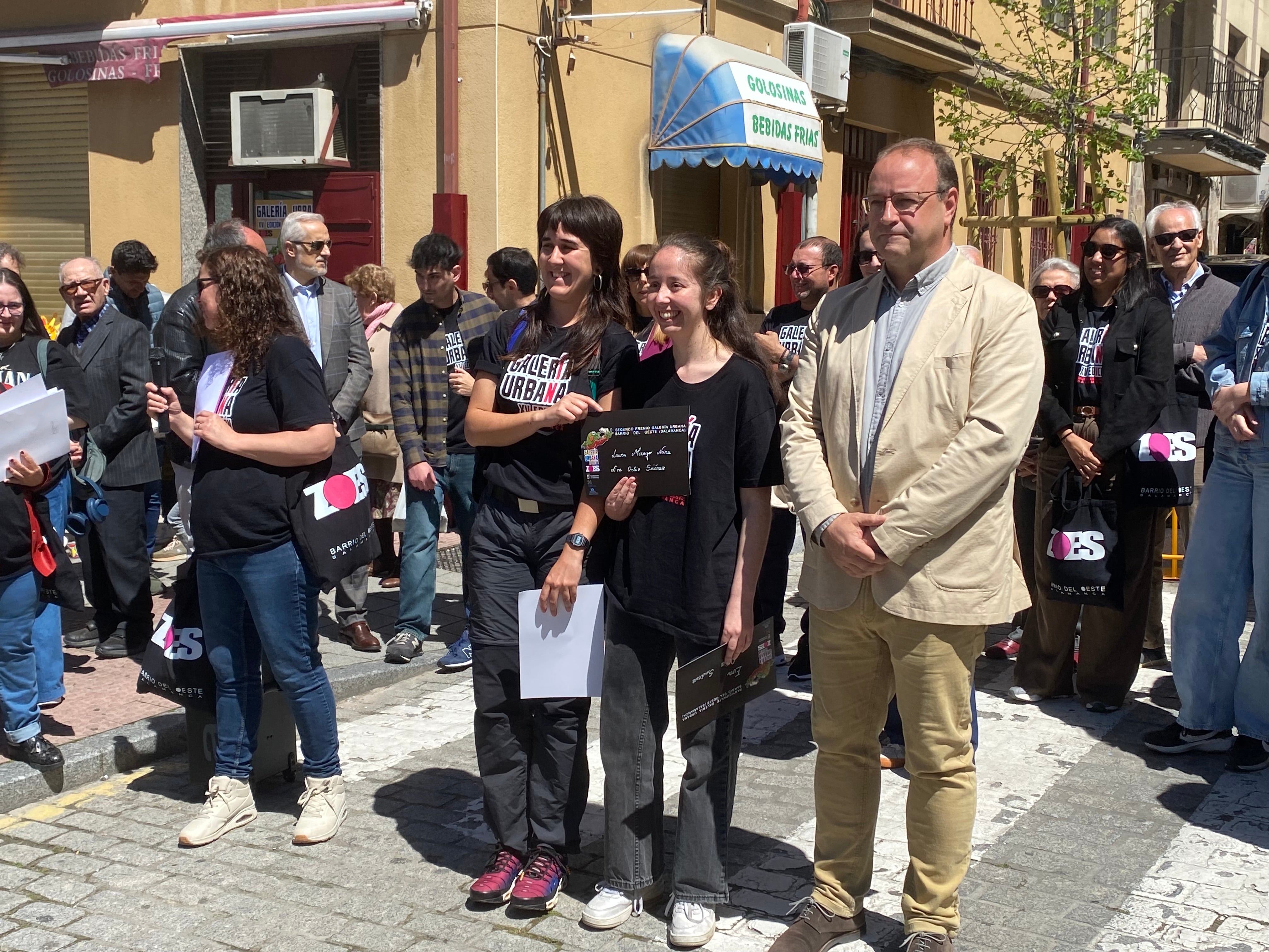 Los nuevos murales que forman parte de la Galería Urbana del Oeste en Salamanca