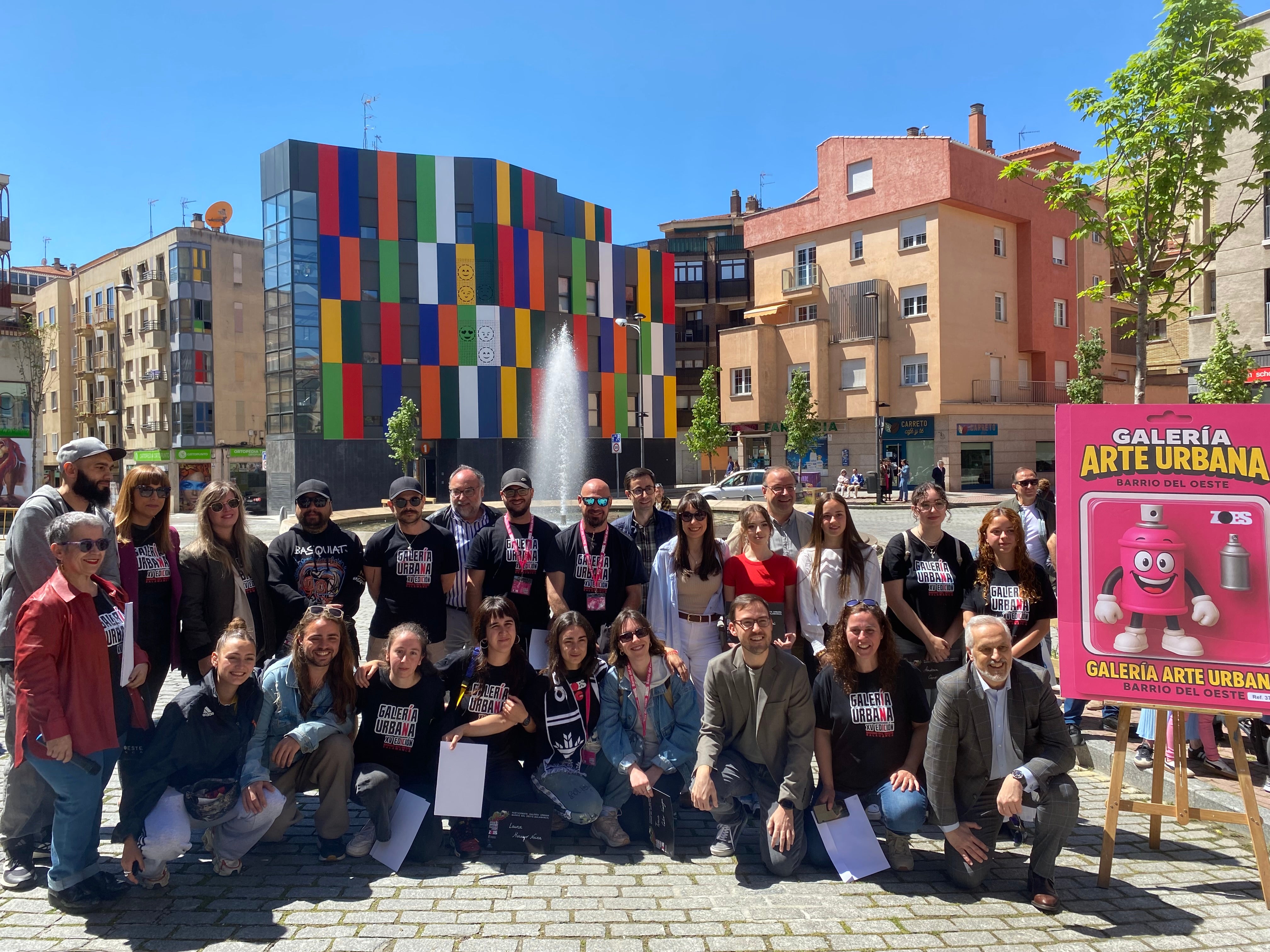 Los nuevos murales que forman parte de la Galería Urbana del Oeste en Salamanca