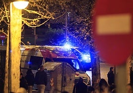Intervención nocturna de la Policía Local de Salamanca en una imagen de archivo.