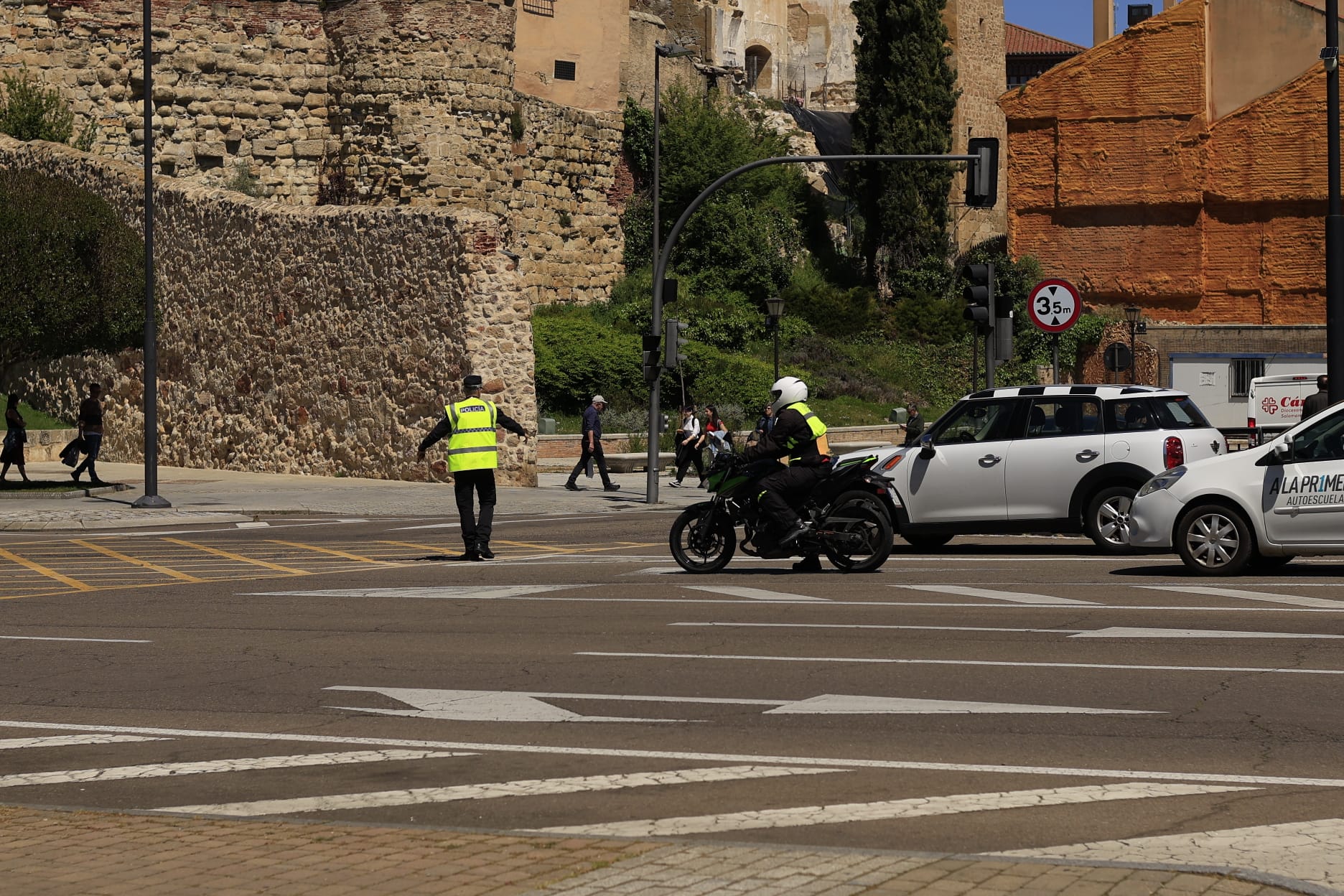 En imágenes, la Salamanca paralizada por el histórico apagón