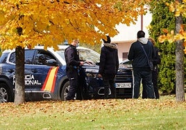 Intervención de la Policia Nacional de Salamanca en una imagen de archivo.