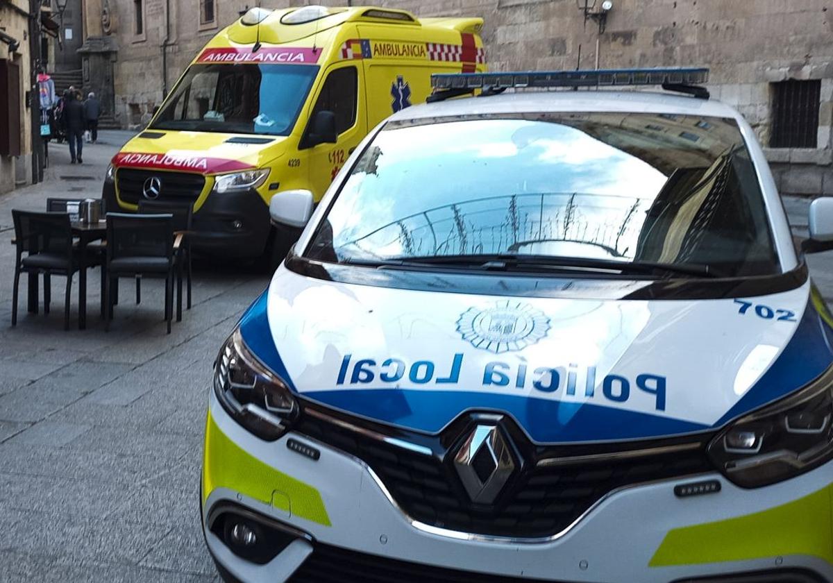 Accidente múltiple en Salamanca: cuatro turismos implicados y una mujer al hospital