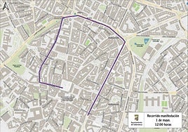 Cortes de tráfico con motivo de la manifestación del Primero de Mayo y la procesión de San José Obrero