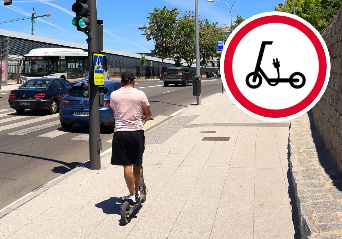 La prohibición tácita de circular en patinete por Salamanca: no habrá nueva señal