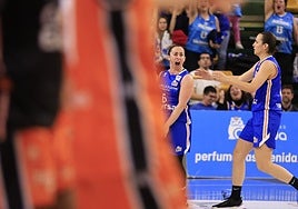 Silvia Domínguez. Pabellón Würzburg. CB Avenida - Valencia Basket