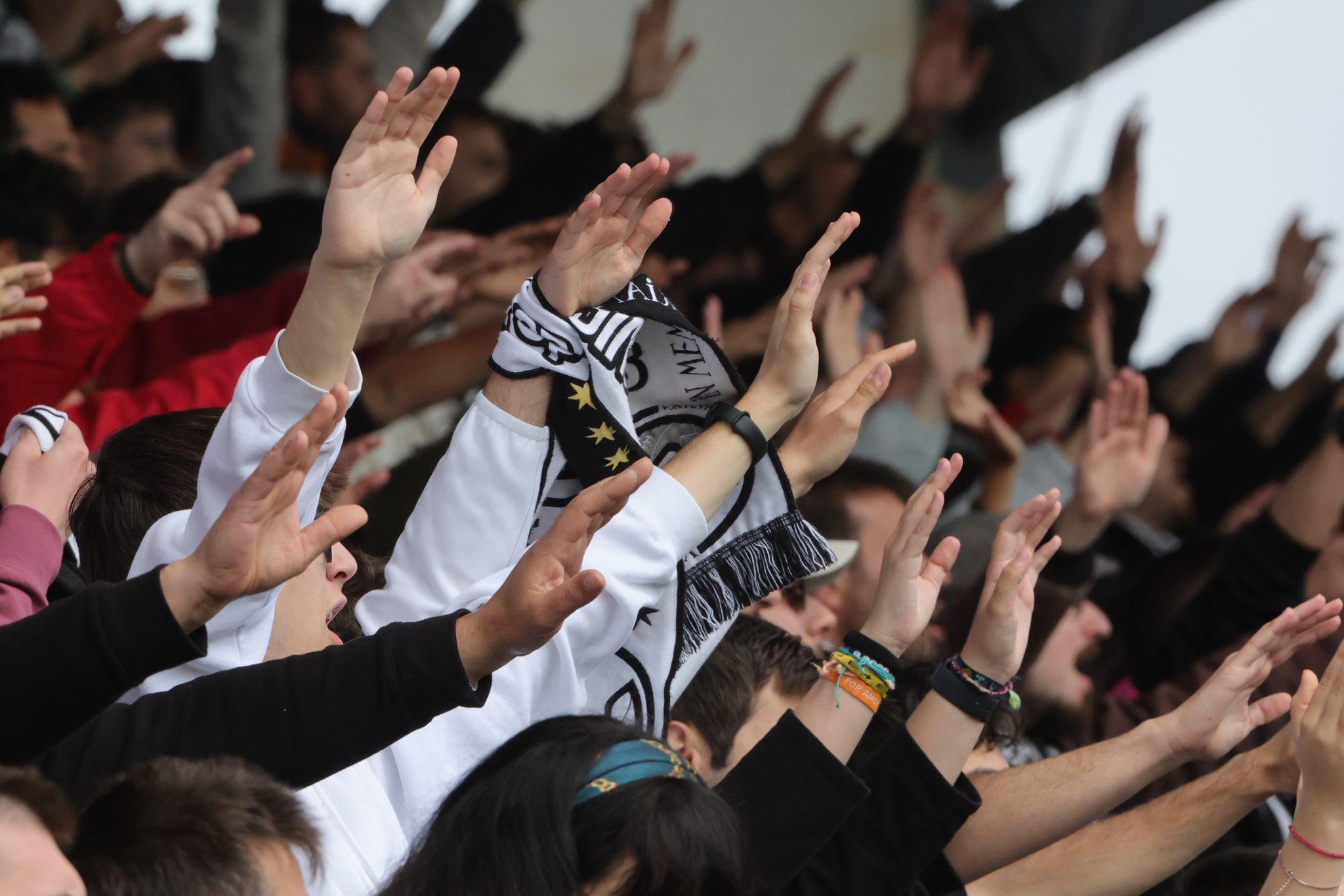 En imágenes, el Unionistas-Sestao River en el Reina Sofía