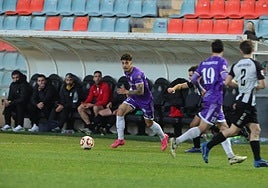 Caramelo, jugador del Salamanca CF UDS