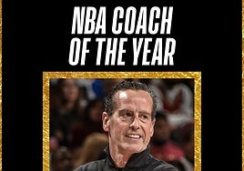 Kenny Atkinson, entrenador de los Cavaliers y exjugador del CB Salamanca.