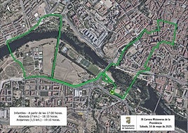 Cortes de tráfico mañana sábado por la IX Carrera Misioneras de la Providencia