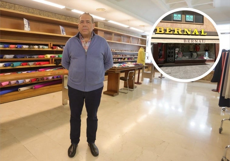José, propietario de la tienda 'Bernal'.