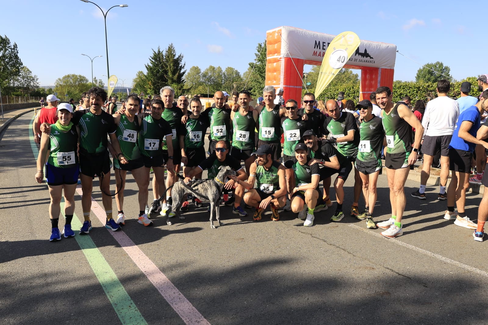 La solidaria carrera de Gudino por Villamayor, en imágenes