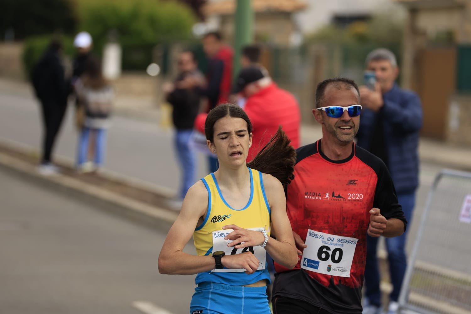 La solidaria carrera de Gudino por Villamayor, en imágenes