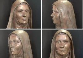 La exposición pública de Santa Teresa de Jesús en Alba de Tormes.