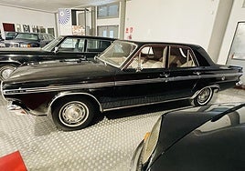 El Dodge Dart Barreiros de 1965 expuesto en el Museo de Historia de la Automoción de Salamanca.