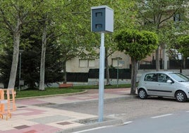 Una de las cajas de radar instaladas en Carbajosa de la Sagrada.