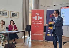 Presentación de 'Salamanca Ciudad del Español'.