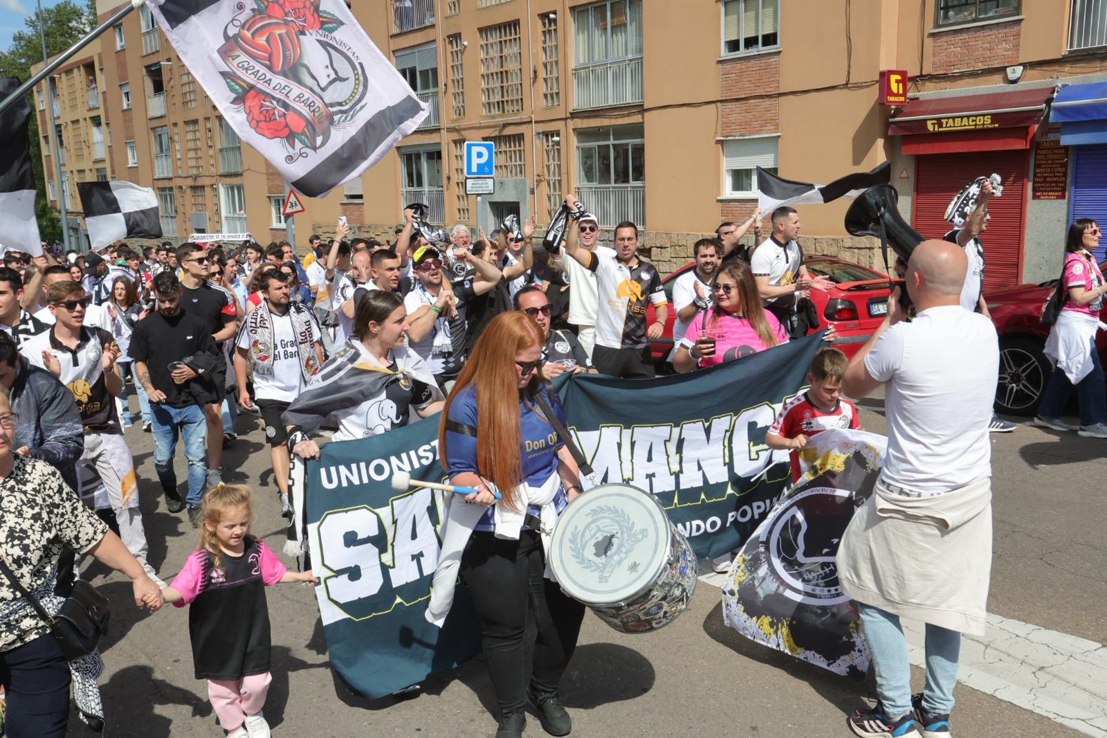 La afición se vuelca con Unionistas: no es la Copa, es la salvación
