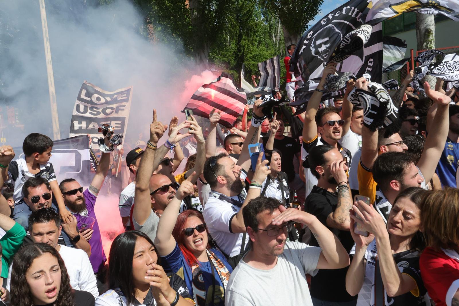 La afición se vuelca con Unionistas: no es la Copa, es la salvación