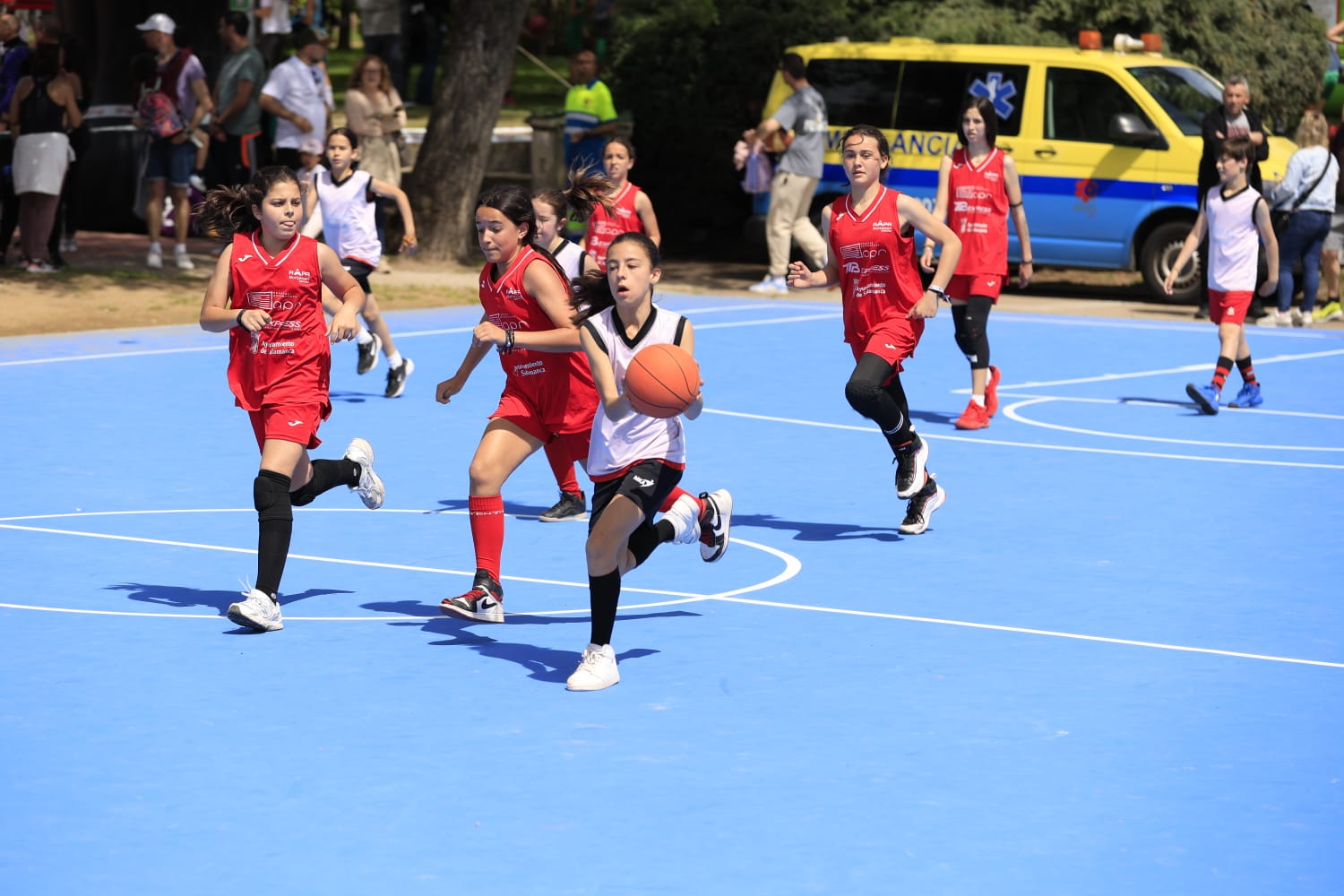 Día del Minibasket en Salamanca: once horas entre canastas